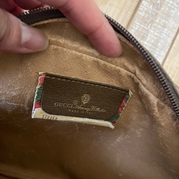 Vintage Authentic Gucci GG Supreme Web Sherry Line Clutch - Picture 5 of 5